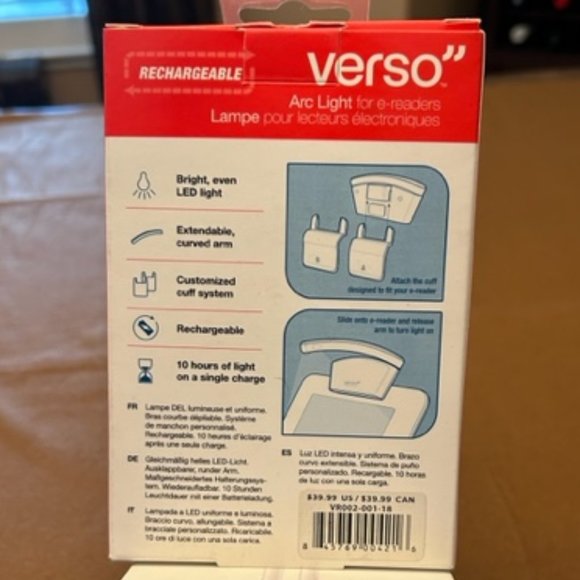 Arc Light For E-Readers - Picture 2 of 5